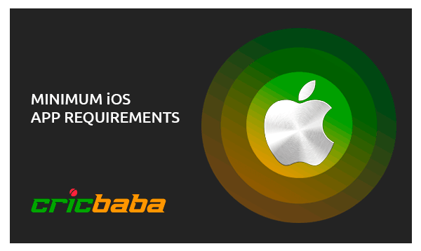 cricbaba app for ios minimum system requirements
