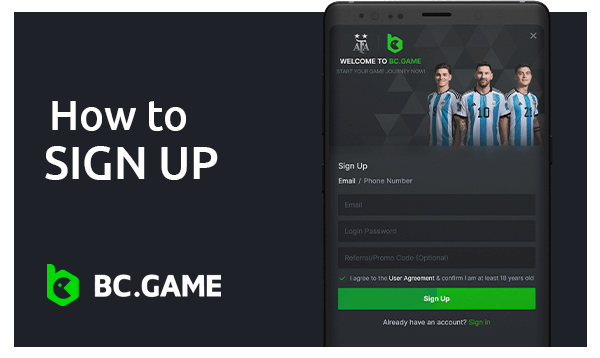 bc.game casino how to sign up
