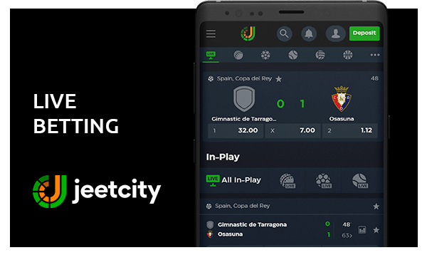 Live Betting with jeetcity app