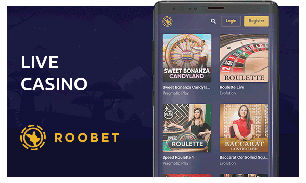 roobet live casino software