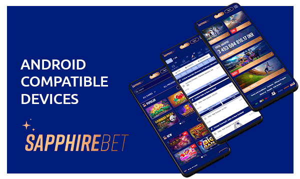sapphirebet android compatible devices
