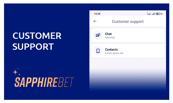 sapphirebet customer support