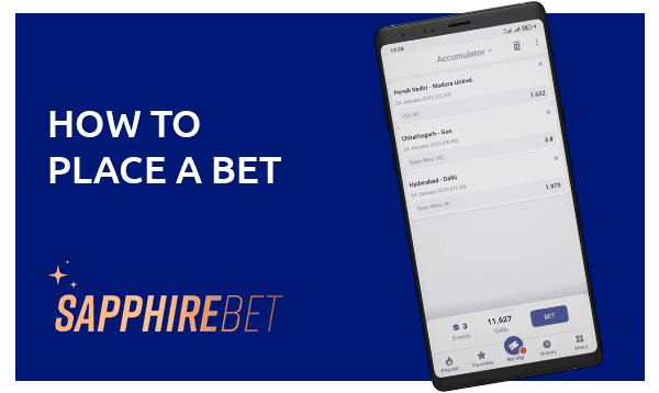 sapphirebet how to place a bet