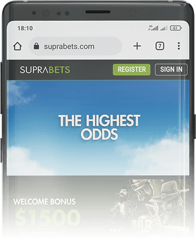 suprabets mobile website